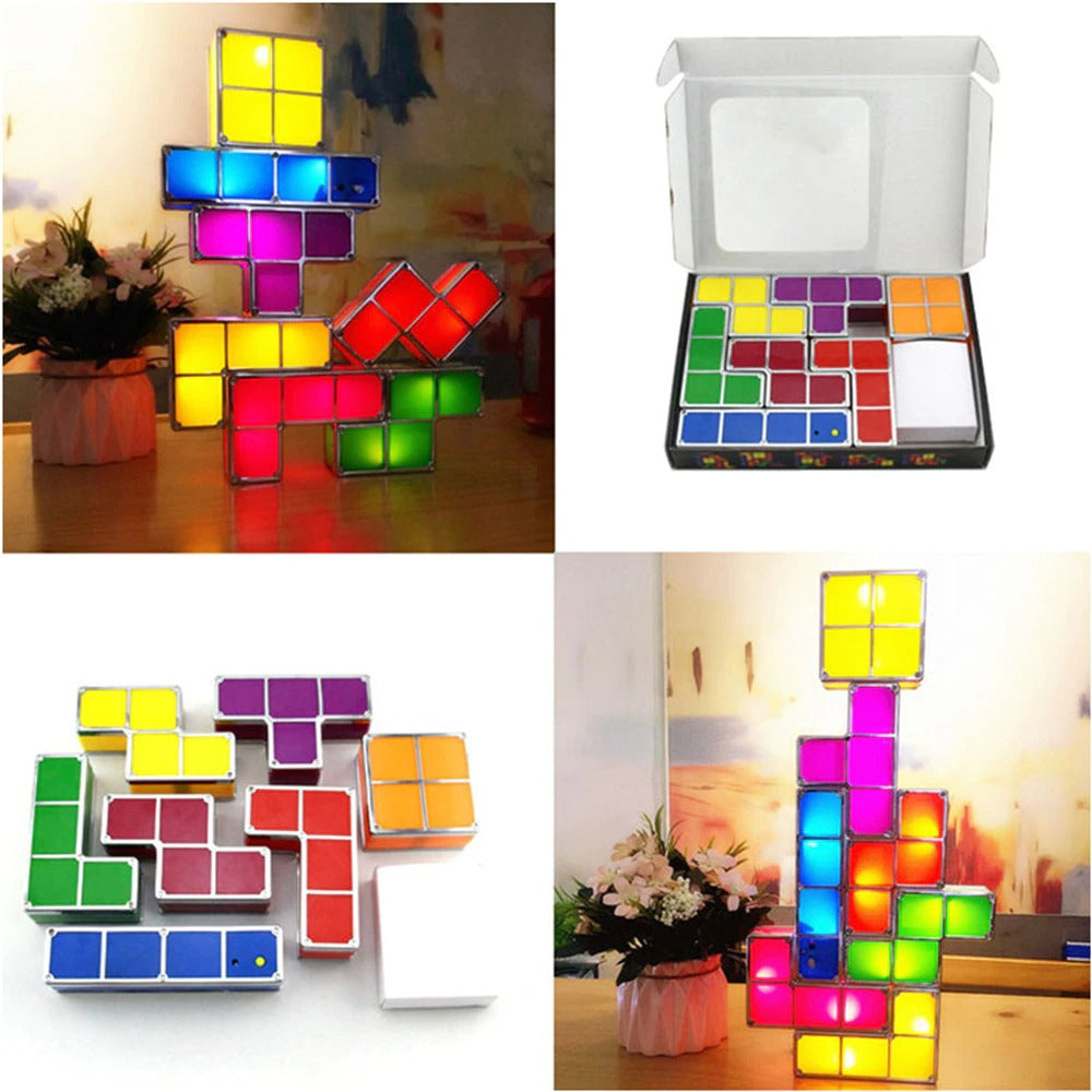 Tetris Retro Lamp