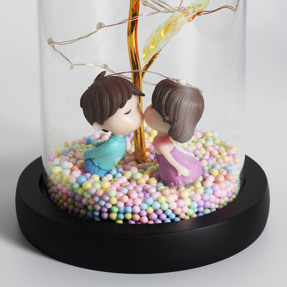 Eternal Rose Dome Lamp