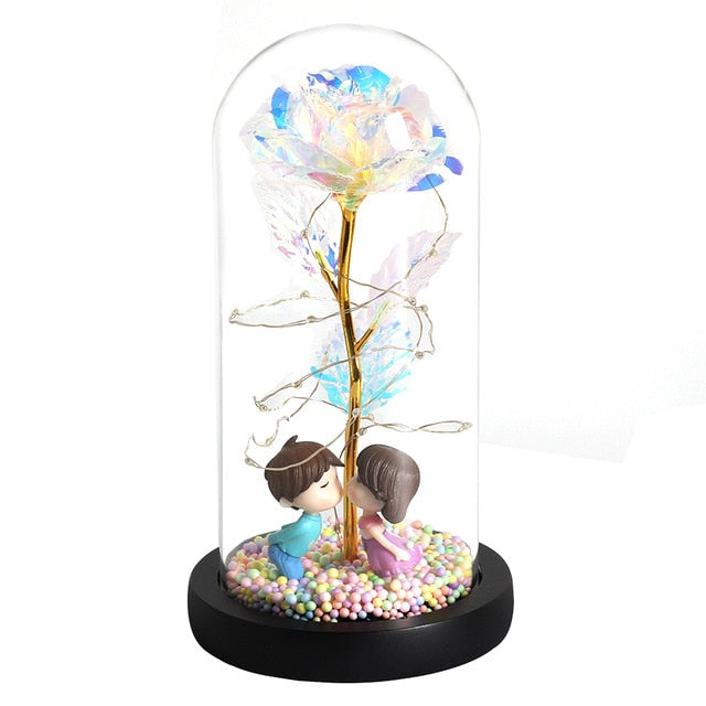 Eternal Rose Dome Lamp