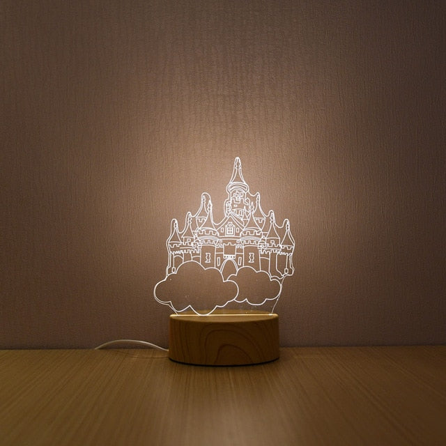 Magical Illusionary 3D Lamps