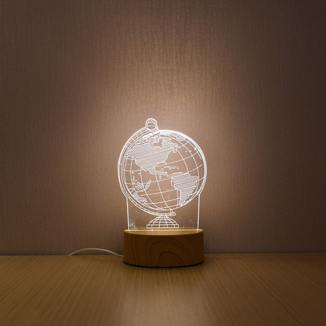 Magical Illusionary 3D Lamps