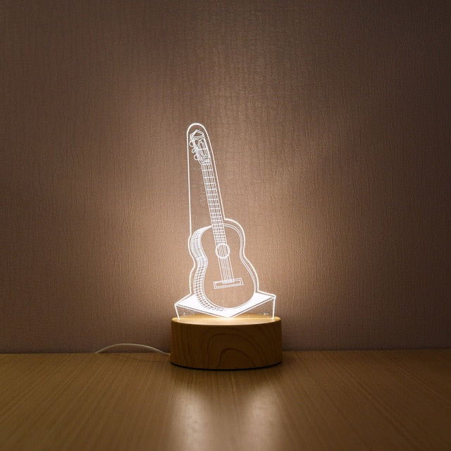 Magical Illusionary 3D Lamps