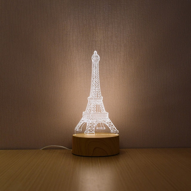 Magical Illusionary 3D Lamps