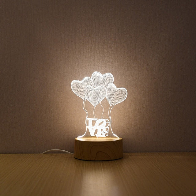 Magical Illusionary 3D Lamps