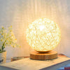 Rubber Band Sphere Lamp