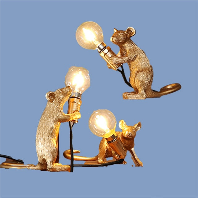 Nordic Design Mouse Lamp