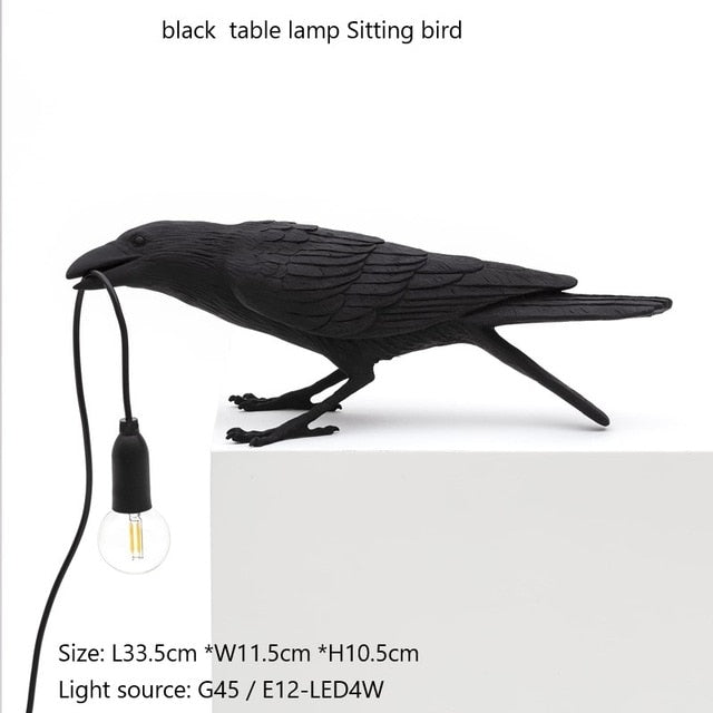 Seletti Waiting Bird Table Lamp