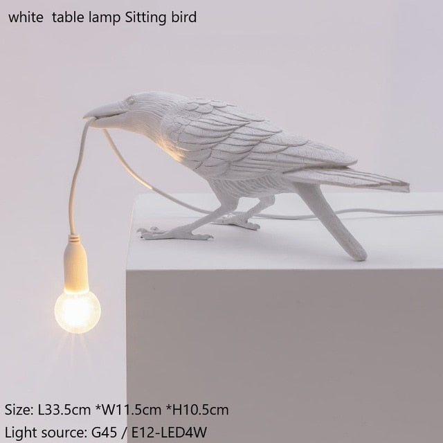 Seletti Waiting Bird Table Lamp