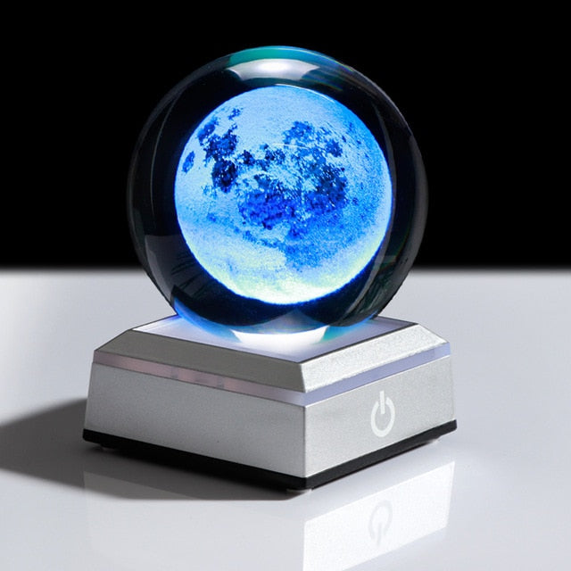 Crystal Galaxy Ball Lamp