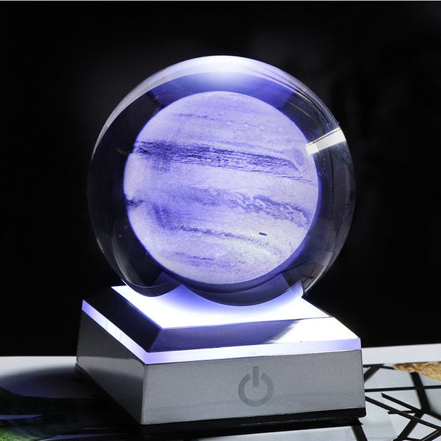 Crystal Galaxy Ball Lamp