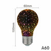 3D Fireworks Light Bulb